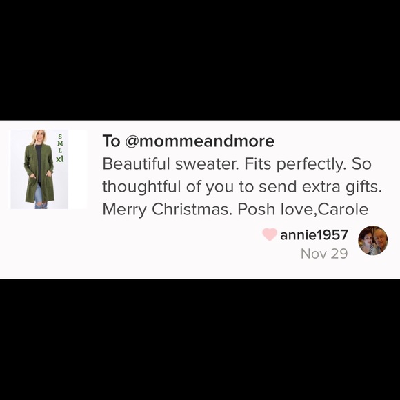 NEW Plus Women's Moss Green Cardigan With Pockets - Picture 5 of 5